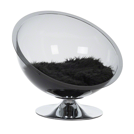Retro Pet Nest kattbädd / hundbädd - Ø 60 cm grå