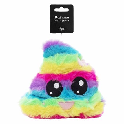 Hundleksak Rainbow poop