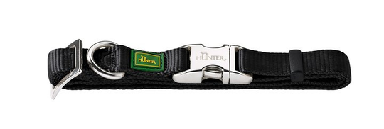 Vario Basic Alu-Strong Hundhalsband - Small svart