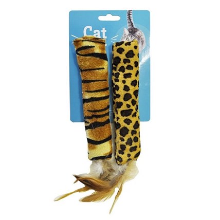 Kattleksaker Kattdummy i 2-pack