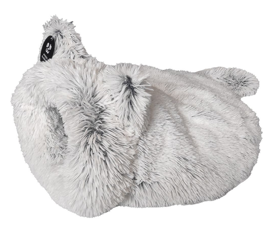Fluffy katt-sovsäck