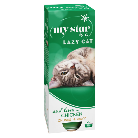 My Star is a Lazy Cat - Chicken - Ekonomipack: 30 x 85 g