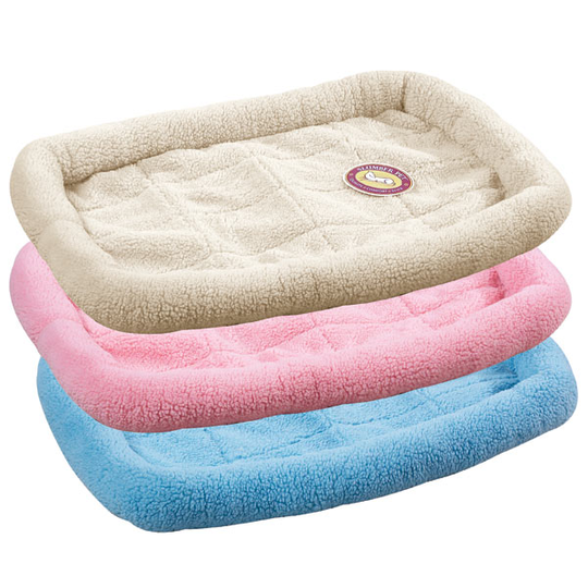 Slumber Pet Sherpa Bäddar Fashion (M/L) (Baby Blå)