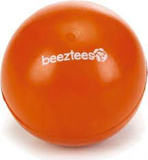 Beeztees massiv gummiboll för hund 6,5 cm (Blå)