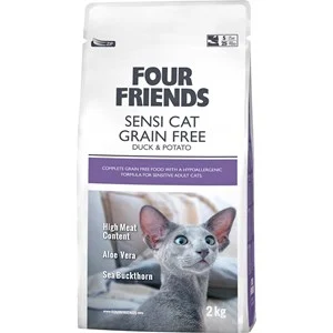 Kattmat Four Friends Grain Free Sensitive, 2 kg