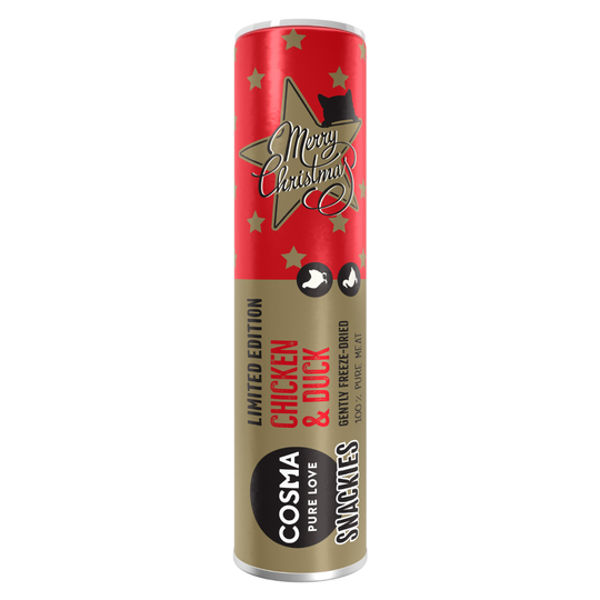 Cosma Snackies Christmas Edition till sparpris! - Kyckling & anka 25 g