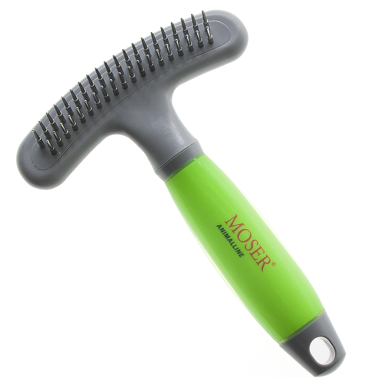 Moser underullskam - lång päls - L 18 x B 12 x H 3,5 cm