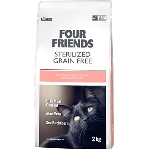 Kattmat Four Friends Grain Free Sterilized, 2 kg
