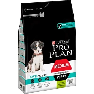 Hundfoder Pro Plan Medium Puppy Sensitive Digestion, 3 kg
