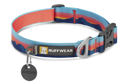 Ruffwear Crag™ Reflekterande Hundhalsband - Sunset (M = 36-51 cm)
