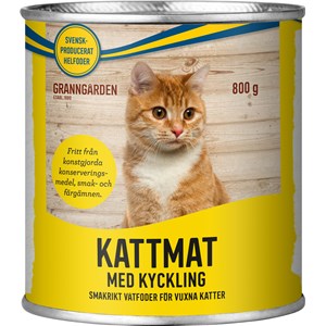 Kattmat Granngården Konserv Kyckling, 800 g