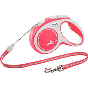 Koppel Flexi New Comfort Lina M 5 m Röd