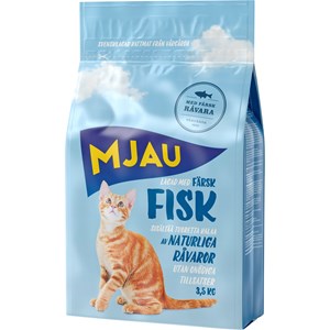 Kattmat Mjau Fisk, 3,5 kg