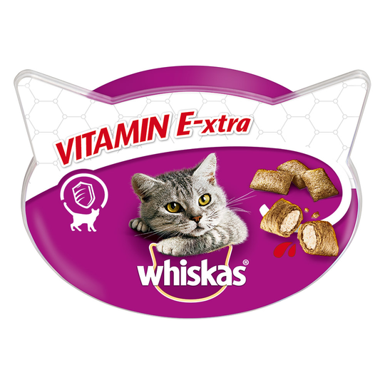 6 + 2 på köpet! 8 x Whiskas kattgodis - Vitamin E-Xtra (8 x 50 g)