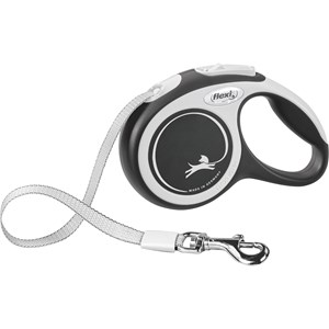 Koppel Flexi New Comfort Band XS 3 m Svart