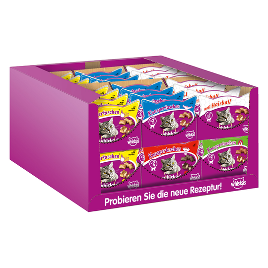 Whiskas Temptations XXL Mixcase - Mixpack 48 x 60 g