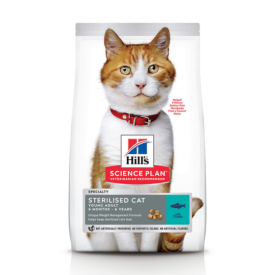 Hill's Science Plan Adult Sterilised Tuna - 7 kg