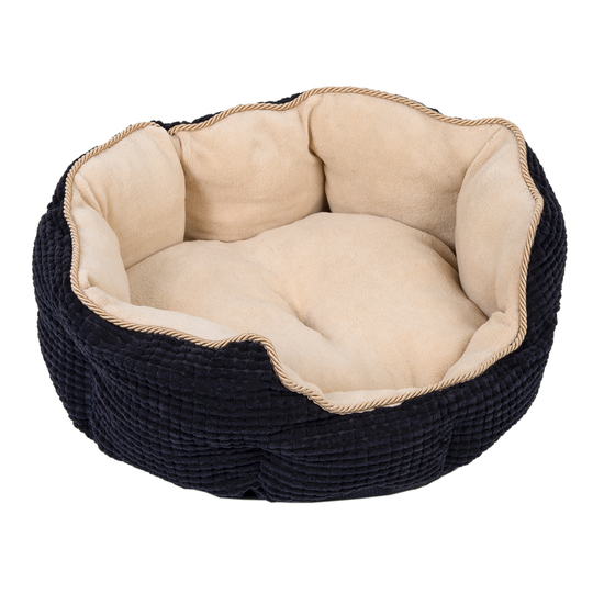 Cozy Kingdom kattbädd / hundbädd - L 60 x B 55 x H 22 cm