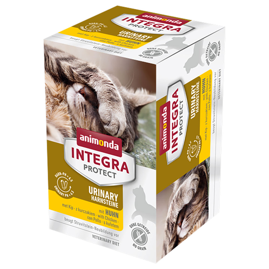 Ekonomipack: Animonda Integra Protect Adult Urinary Struvitsten 24 x 100 g - med Kyckling