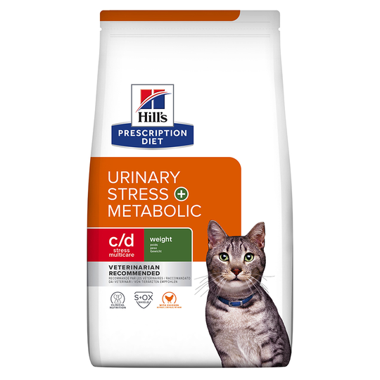Hill's Prescription Diet c/d Urinary Stress + Metabolic kattfoder - 3 kg
