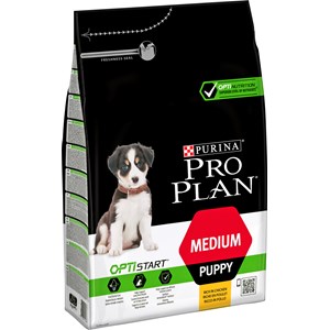 Hundfoder ProPlan Medium Puppy Kyckling, 3 kg
