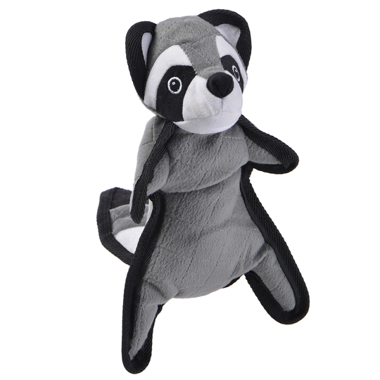 Hundleksak Real Tuff Racoon - L: 40 x B 14 X H 9 cm