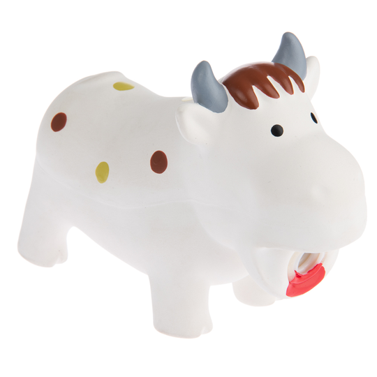 Isabella Cow latex med pipljud - 1 st, L 18 cm