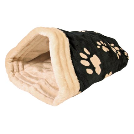 Jasira kattpåse svart/beige