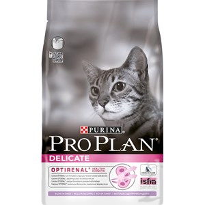 Kattmat Pro Plan Delicate Kalkon & Ris, 3 kg