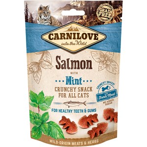Kattgodis Carnilove Crunchy Snack Salmon, 50 g