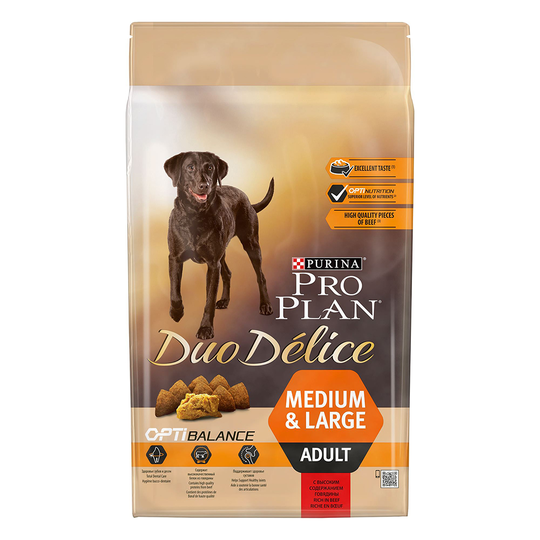 Pro Plan Duo Délice - Beef with Rice - 10 kg
