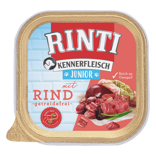 Ekonomipack: RINTI Junior 18 x 300 g - Nötkött