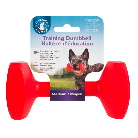 Company of Animals Training Dumbbell Apportbock, röd - 1 st