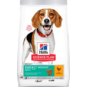 Hundfoder Hill's Science Plan Adult Perfect Weight Medium 12 kg