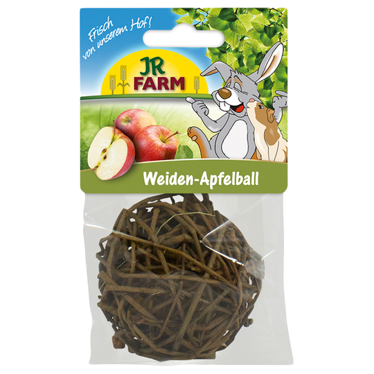 Mr Woodfield videboll med äpple - ca. 8 cm