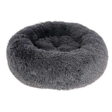 Kattbädd Snugly Fluffy Mörkgrå