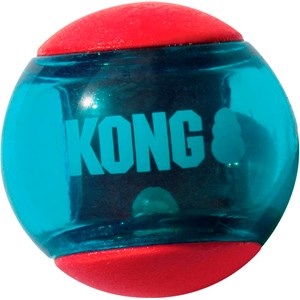 Hundleksak Kong Squeezz Action Ball Red M