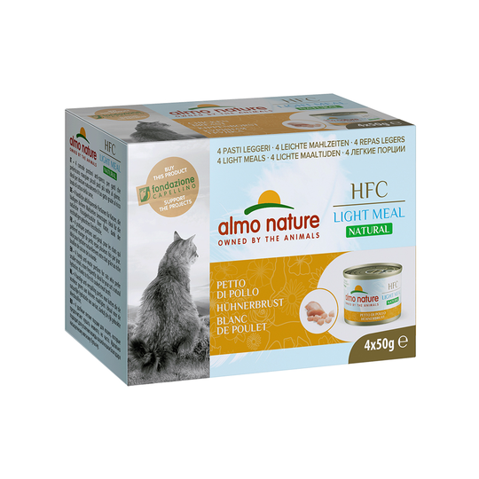 Almo Nature HFC Natural Light 4 x 50 g - Kycklingbröst