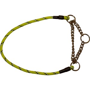 Reflexhalsband Pritax halvstryp, gul 40 cm