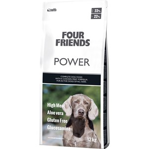 Hundfoder Four Friends Power, 12 kg
