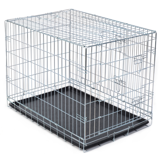 Set: Trixie Friends on Tour Home Kennel + en mysig kudde - Trixie transportbur B 62 x T 93 x H 69 cm + mysig kudde stl. L
