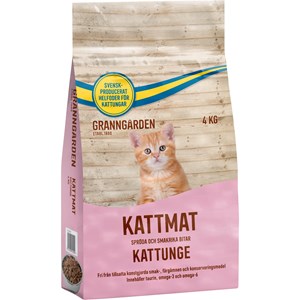 Kattmat Granngården Kattunge, 4 kg
