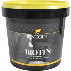 Fodertillskott Lincoln Biotin, 600 g