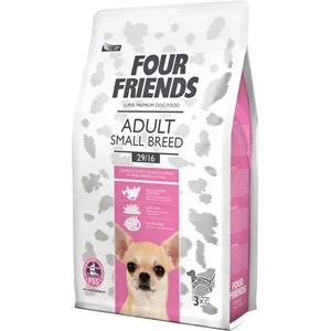 Hundfoder Four Friends Adult Small Breed, 3 kg