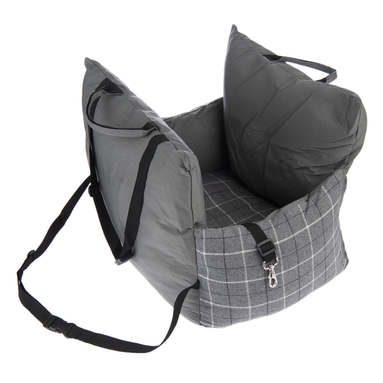 TIAKI Sleep & Travel bärbar bilsits - L 50 x B 42 x H 42 cm