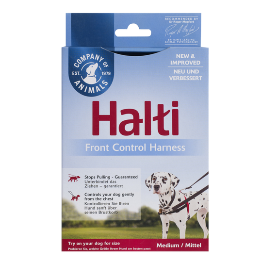 Halti Front Control träningssele - Stl. M: bröstomfång 58 - 86 cm