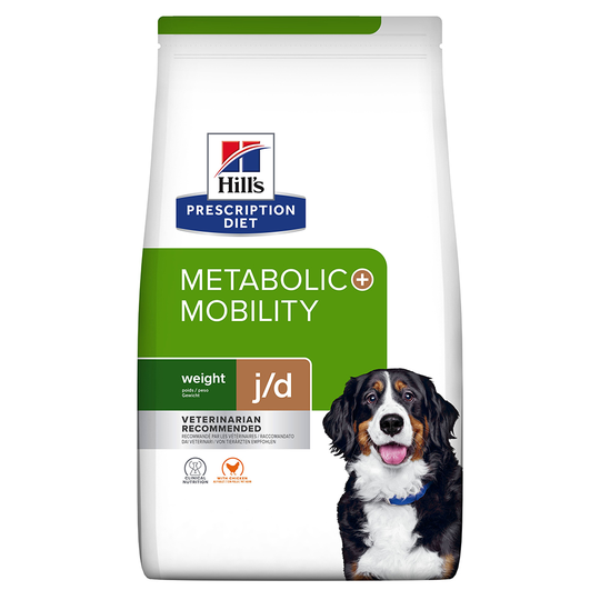 2 x 10 kg / 12 kg Hill's Prescription Diet till sparpris! - Metabolic + Mobility Chicken (2 x 12 kg)
