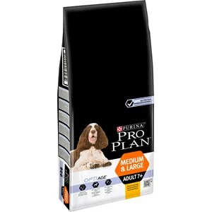 Hundfoder Pro Plan Medium & Large Adult 7+, 14 kg