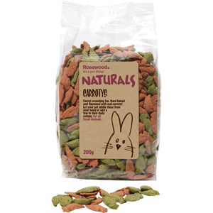 Smådjursgodis Rosewood Carrotys 200 g