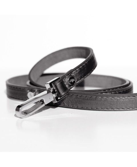 Milk & Pepper - Shine Titan Hundkoppel Metallic 120 x 1 cm
